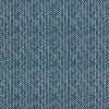 Set of 2 Indoor/Outdoor Herringbone Reversible Chair Pad Blue - Pillow Perfect: Tufted, with Ties, Square Shape - 2 of 4