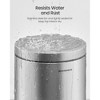 1.6 Gallon Bathroom Trash Can, Small Stainless Steel Garbage Bin with Soft-Close Lid & Pedal, Inner Bucket for Toilet Bedroom - 2 of 4