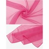 INSPIRE CHIC Women's Solid/Gradient Chiffon Square Soft Sheer Neck Scarves Neckerchief - 4 of 4