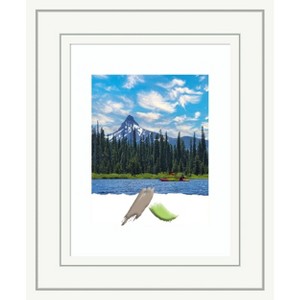 Amanti Art Craftsman White Wood Picture Frame - 1 of 4
