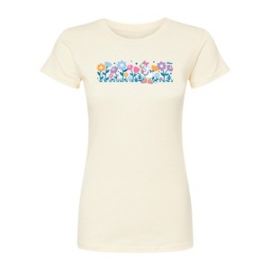 Women's - Disney - Daisy Flowers Fitted Graphic T-Shirt - 1 of 2