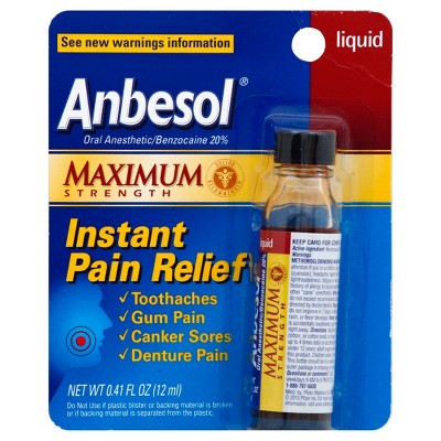 Anbesol Oral Anesthetic 0.41 oz