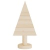 Aghana Digitals 2-Piece Solid Pine Wood Christmas Trees, 30cm, DIY Decor, Space-Saving, - 4 of 4