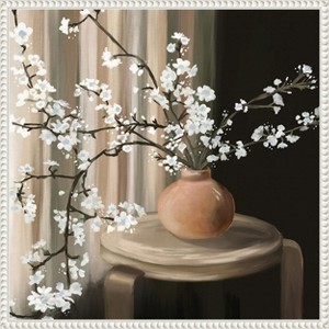 Amanti Art Still Life Blossoms by Elizabeth Medley Canvas Wall Art Print Framed 22 x 22-in. - 1 of 4