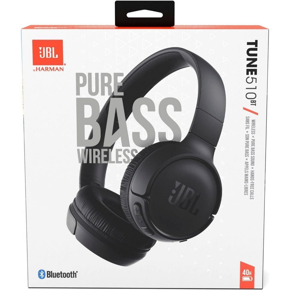 JBL Tune 510BT Wireless On The Ear Bluetooth Headphones Pure Bass Sound Hand Free Calling - Manufacturer Refurbished - thumbnail 9