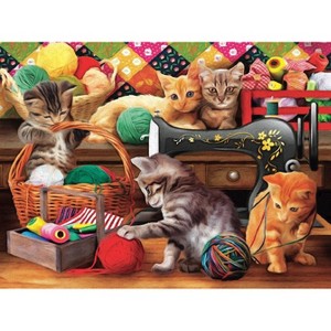 Sunsout Fun in the Craft Room 300 pc   Jigsaw Puzzle 28812 - 1 of 4