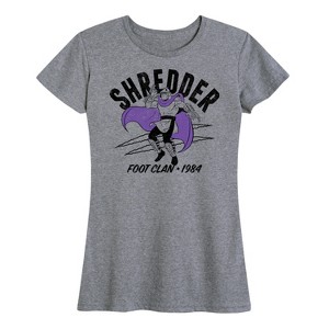 Women's - Teenage Mutant Ninja Turtles - Shredder Lights Short Sleeve Graphic T-Shirt - 1 of 4