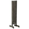 VidaXL Garden Trellis Fence Gray 47.2 in.x35.4 in. Solid Firwood - 4 of 4