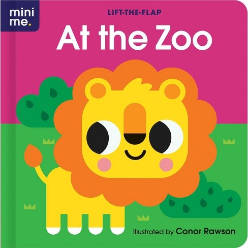 At The Zoo: Lift-the-flap Book - (mini Me) (board Book) : Target