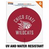 California State University Chico Wilcats Logo Automotive Car Window Locker Circle Bumper Sticker - 2 of 4