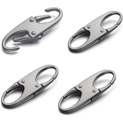 Attop Double Small Carabiner Clips - Theft Deterrent - Holding Zipper Closed - Zipper Pull Replacement