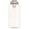 Art Glass 5" Wide Brushed Nickel Mini Pendant - 2 of 2