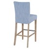 New Pacific Direct Milton Fabric Bar Stool - 2 of 4