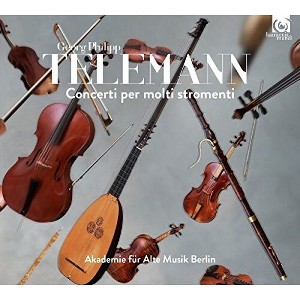 Telemann & Akademie Fur Alte Musik Berlin - Telemann: Concerti Per Molti Stromenti (CD) - 1 of 1