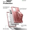 Dexnor for Samsung Galaxy S22 Ultra Case,Protection Shockproof Protective Cover for S22 Ultra 5G,Army - 3 of 3