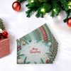 Unique Bargains Christmas Greeting Card Multicolor 4.5 "x 3.1" 10 Pcs - 2 of 4