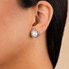 SHINE by Sterling Forever Eudora Pearl Studs - 2 of 4