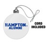 Hampton University Pirates Alumn Acrylic Christmas Tree Holiday Ornament - 3 of 4