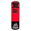 AmberFight Gear  Strikeforce 70lb Heavybag – ToughTek leather, triple-stitched, sand-filled, D-ring, chains, swivel, filled/unfilled. - 3 of 4