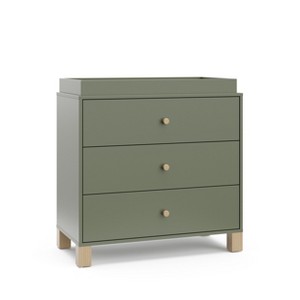 Storkcraft California 3 Drawer Dresser with Removable Changing Topper - 1 of 4
