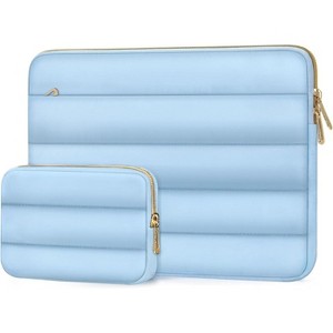 Hachikiko 13-14 Inch Laptop Sleeve, Puffy Protective Case for MacBook Air 13 13.6 (M3/M2/M1) | MacBook Pro 13 14 (M4/M3/M2) | HP Dell Surface - 1 of 4