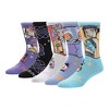 KPop Demon Hunters Hunter/X & Derpy Women’s 5-Pair Pack Casual Crew Socks - 2 of 4