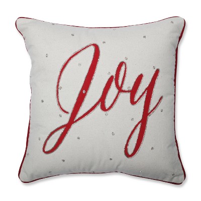 Jeweled Joy Square Throw Pillow - Pillow Perfect