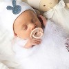 La’dore Organic Baby Swaddle, Burp Cloth & Hospital Hat Set – Soft Muslin Wrap and Newborn Hat – Breathable, Gentle Cotton Baby Essentials - 3 of 4