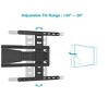 Monoprice Ultra-Slim Full-Motion Articulating TV Wall Mount Bracket For TVs 23in to 42in | Max Weight 66lbs, VESA Pattern - image 4 of 4