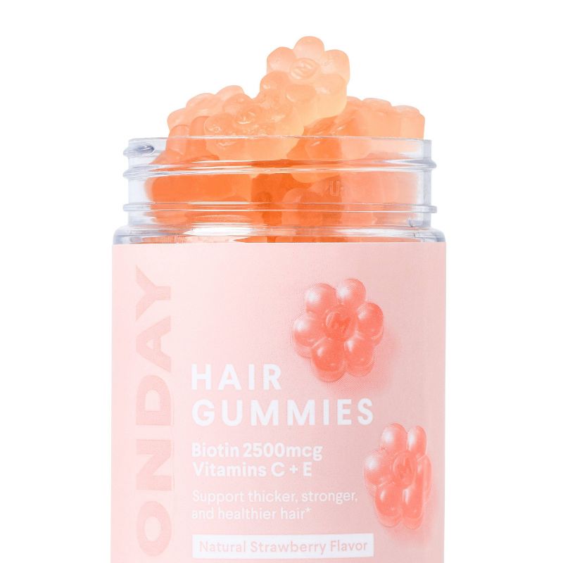 MONDAY Haircare Hair Gummies - 60ct, 4 of 8