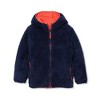 Lands' End Kids Water Resistant Reversible Hooded Jacket - 2 of 4