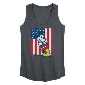 Women's - Disney - Americana Graphic Racerback Tank - 1 of 4