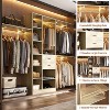 Besiost All-in-one Closet Organizer System with Wood Drawers, Tower Shelving, Hanging Rods - 4 of 4