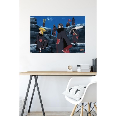 Naruto Shippuden Akatsuki Unframed Horizontal Wall Poster