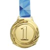 Unique Bargains Corrosion-resistant Strong Durable Zinc Alloy Sports Award Medals 3 Pcs 2.56" - 3 of 4