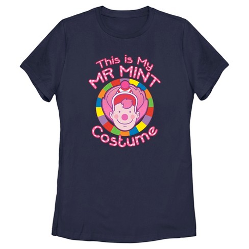 Women's Candy Land This Is My Mr. Mint Costume T-Shirt - image 1 of 4