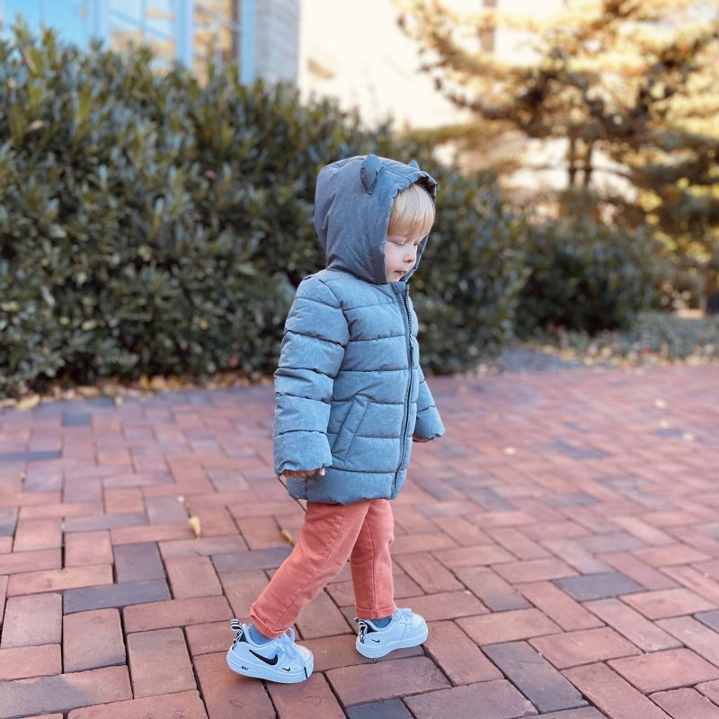 Rokka&Rolla Infant Toddler Boys' Warm Winter Coat-Baby Fleece Puffer Jacket, 5 of 10