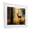 Stupell Industries Spotted Stag in Autumn Wilderness Framed Print Under Glass Art - 2 of 4