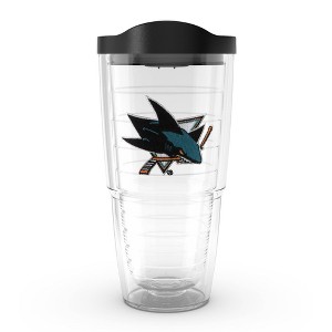 NHL San Jose Sharks 24oz Primary Logo Classic Tumbler - 1 of 4