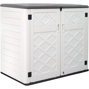 Decksplore 48 Cu.ft Outdoor Storage Shed Weather Resistance Outdoor Storage Box Waterproof for Patios - 1 of 4