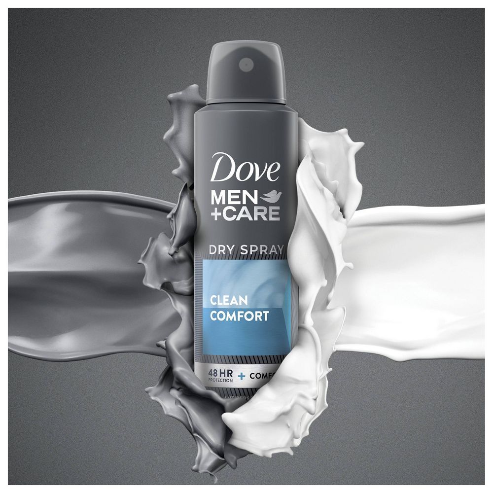 Dove Men+Care Clean Comfort 48 Hour Antiperspirant & Deodorant Dry Spray 3.8oz