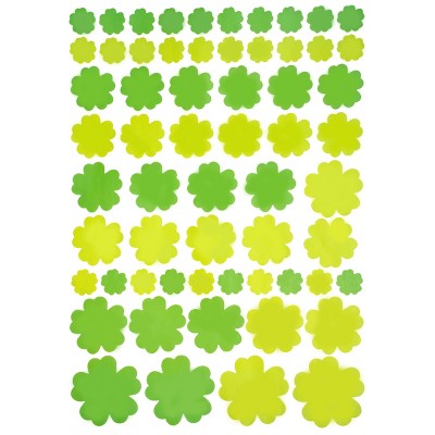Slickblue Spring Blossoms Wall Stickers – Stunning Floral Vinyl Decals for Home Refresh 19.7" x 27.6"
