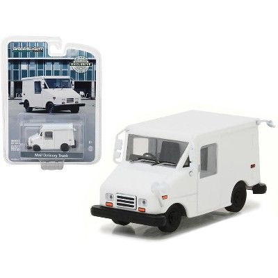 LLV Long Life Mail Delivery Truck Plain White "Hobby Exclusive" 1/64 Diecast Model Car by Greenlight