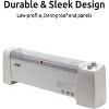 EZ Heat 1500W Baseboard Convection Heater, Adjustable Temperature with Overheat Protection - 2 of 4