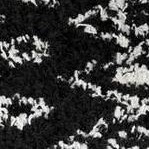 black and white