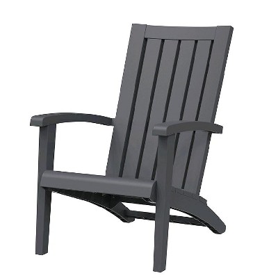 Dolonm All-Weather Resin Lounge Chair with cup holder,  Stainless Steel Hardware - Fade/Rust Resistant,for Outdoor/Indoor