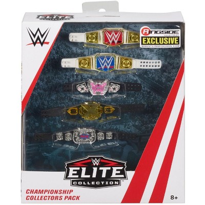 wwe championship action figure belts