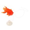 Unique Bargains Aqua Landscape Fish Tank Orange Goldfish Ornament 3.15" Long 1 Pc - 2 of 3