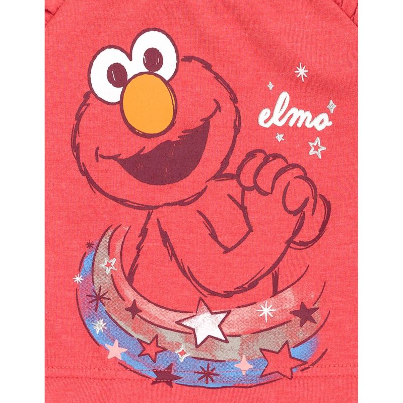 Sesame Street Elmo French Terry Dress Infant to Toddler, 3 of 7