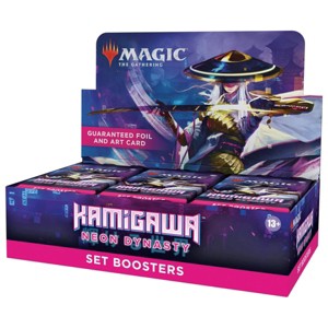 Kamigawa Neon Dynasty Magic The Gathering Set Booster Box - 1 of 3